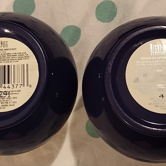 NEW! Vintage Avon Night Magic Evening Musk Perfumed Skin Softener 5oz ea - Picture 6 of 8